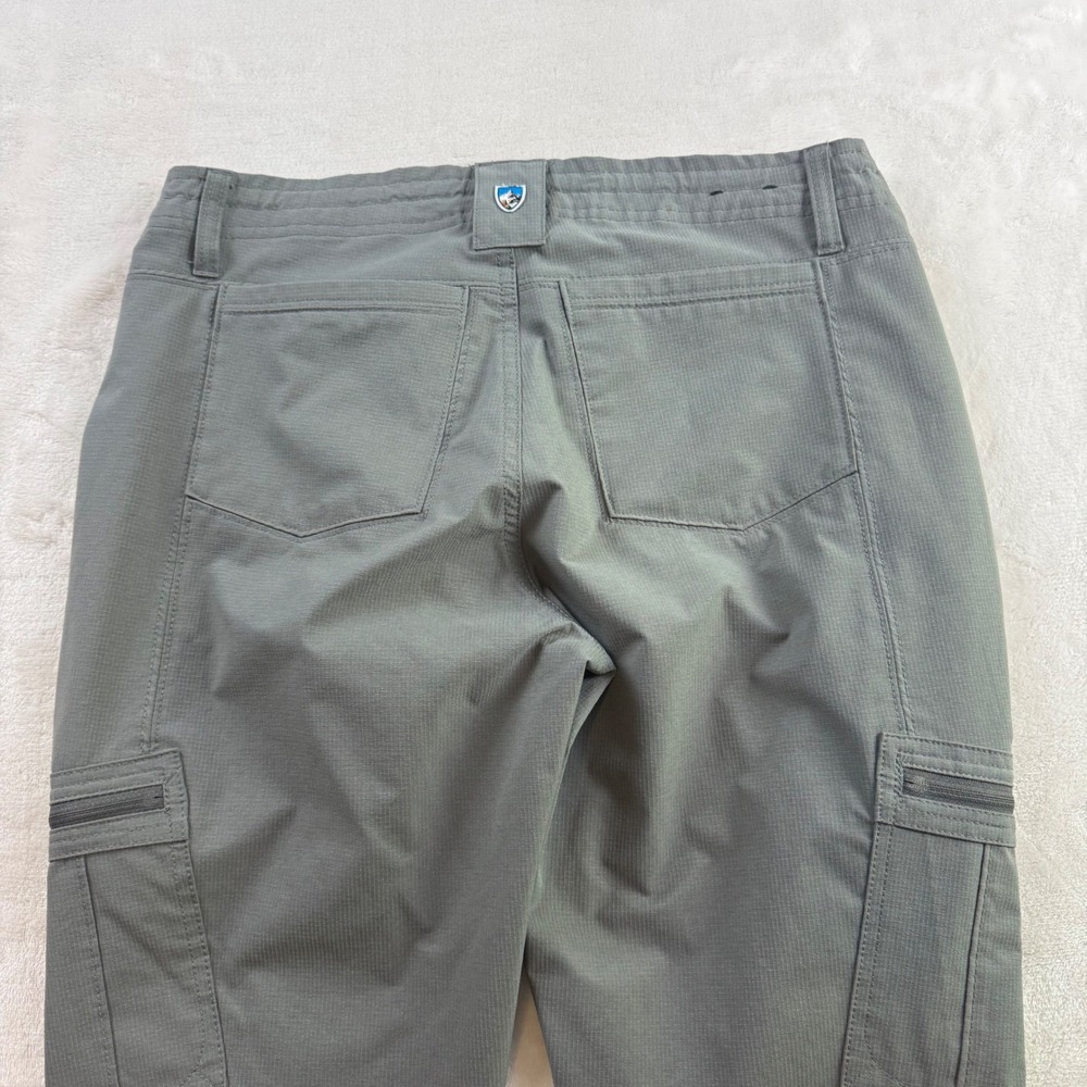 KUHL Horizn Cargo Pants Womens 8 Short Gray Hiking Outdoor Ripstop Utility - Picture 5 of 12